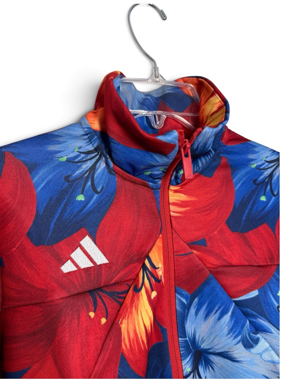 NWT adidas x FARM Rio House of Tiro Floral Track Jacket Women M - Picture 7 of 16